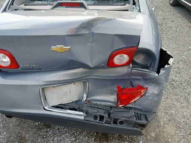 1G1ZH57BX8F235396 - 2008 CHEVROLET MALIBU 1LT BLUE photo 9