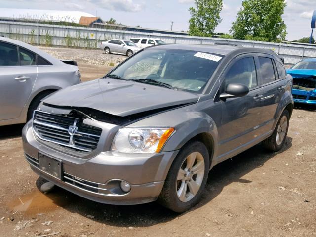 1C3CDWDA1CD510785 - 2012 DODGE CALIBER SX GRAY photo 2