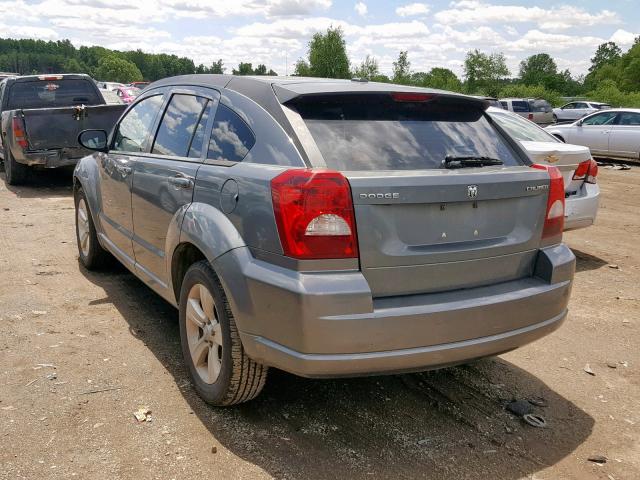 1C3CDWDA1CD510785 - 2012 DODGE CALIBER SX GRAY photo 3