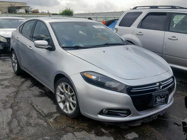 1C3CDFBA7DD269304 - 2013 DODGE DART SXT SILVER photo 1