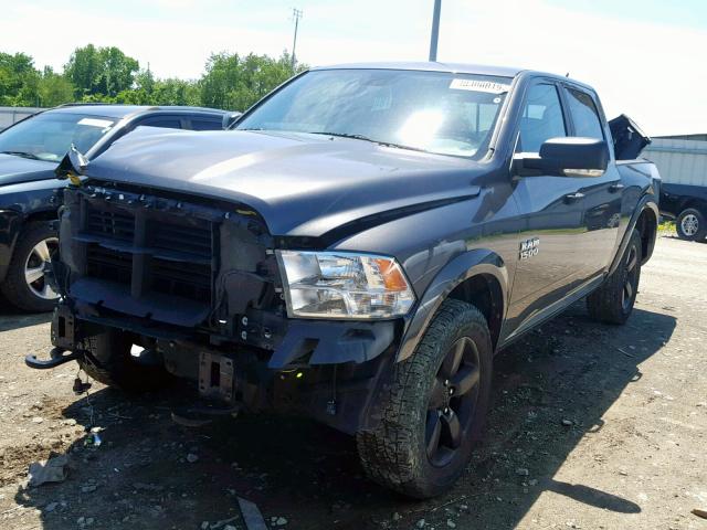 1C6RR7LG9ES443457 - 2014 RAM 1500 SLT GRAY photo 2