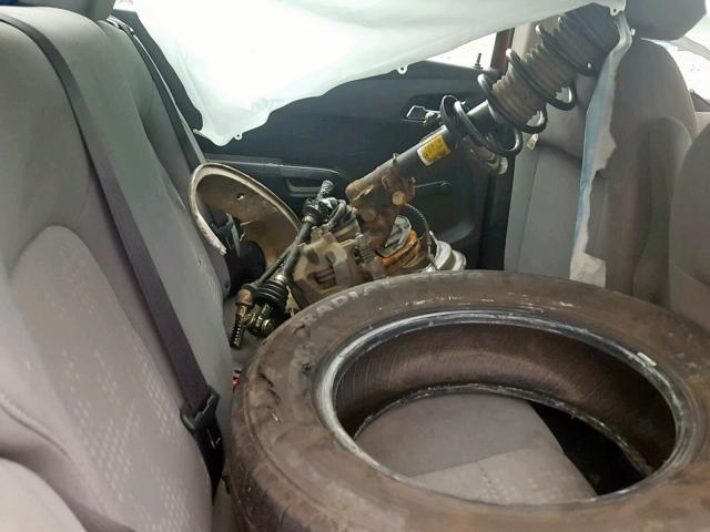 1G1JA5SH2C4115903 - 2012 CHEVROLET SONIC LS BURGUNDY photo 6