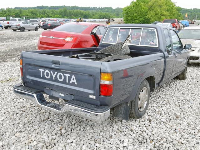 JT4VN93D9N5029498 - 1992 TOYOTA PICKUP 1/2 GRAY photo 4