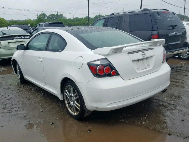 JTKDE167590298161 - 2009 TOYOTA SCION TC WHITE photo 3