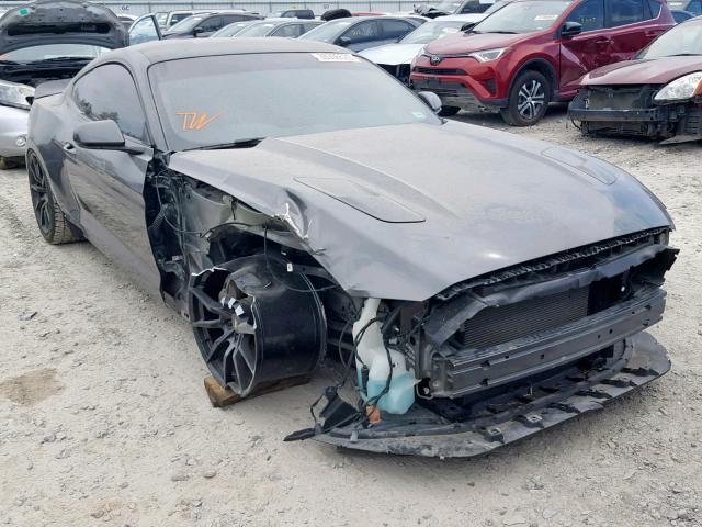 1FA6P8CF3H5265214 - 2017 FORD MUSTANG GT GRAY photo 1