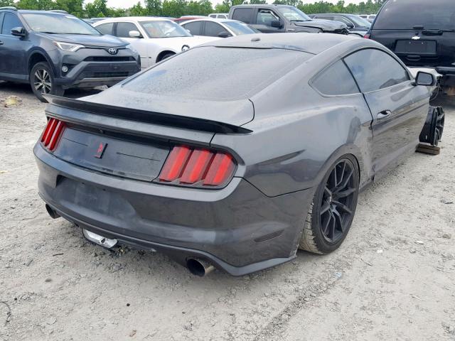 1FA6P8CF3H5265214 - 2017 FORD MUSTANG GT GRAY photo 4