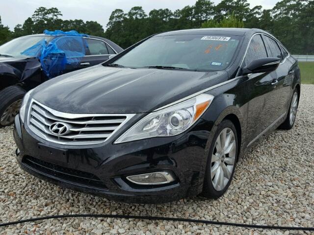 KMHFH4JG4DA261147 - 2013 HYUNDAI AZERA GLS BLACK photo 2