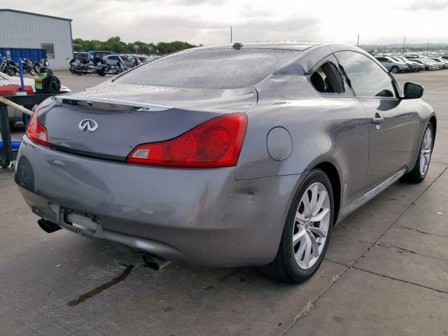 JN1CV6EK5BM214122 - 2011 INFINITI G37 BASE CHARCOAL photo 4