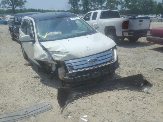 2FMDK38C59BA60777 - 2009 FORD EDGE SEL WHITE photo 1