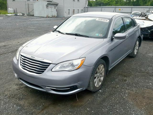 1C3CCBBB9DN600138 - 2013 CHRYSLER 200 TOURIN SILVER photo 2