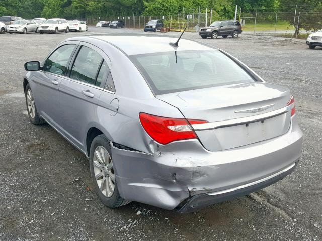 1C3CCBBB9DN600138 - 2013 CHRYSLER 200 TOURIN SILVER photo 3