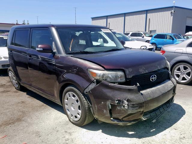 JTLKE50E281029979 - 2008 TOYOTA SCION XB 栗色 照片 1