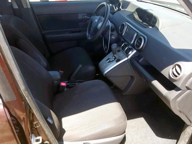 JTLKE50E281029979 - 2008 TOYOTA SCION XB 栗色 照片 5