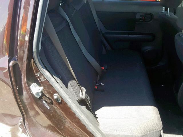 JTLKE50E281029979 - 2008 TOYOTA SCION XB 栗色 照片 6