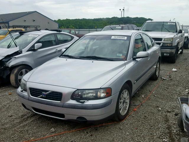 YV1RS61T642325253 - 2004 VOLVO S60 GRAY photo 2