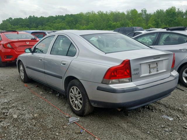 YV1RS61T642325253 - 2004 VOLVO S60 GRAY photo 3