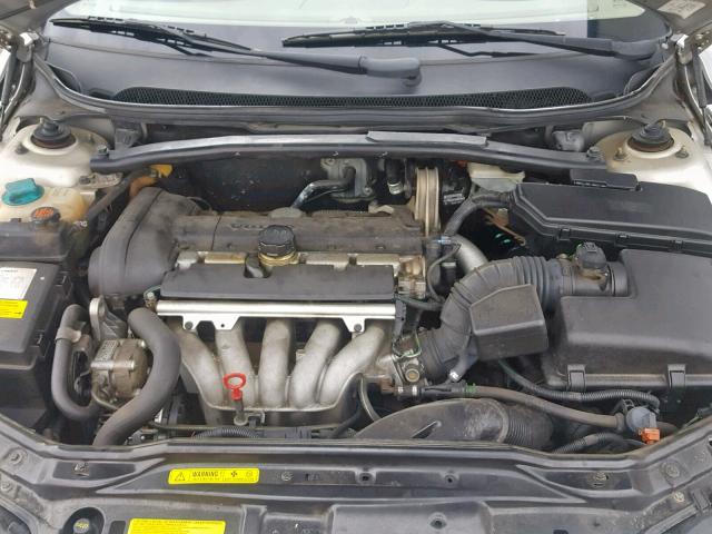 YV1RS61T642325253 - 2004 VOLVO S60 GRAY photo 7