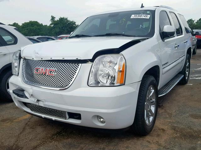 1GKEC63838J165861 - 2008 GMC YUKON DENA WHITE photo 2