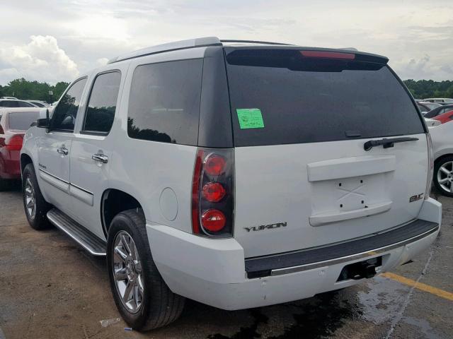 1GKEC63838J165861 - 2008 GMC YUKON DENA WHITE photo 3