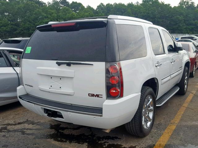 1GKEC63838J165861 - 2008 GMC YUKON DENA WHITE photo 4