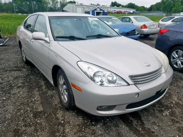 JTHBF30G030129669 - 2003 LEXUS ES 300 SILVER photo 1