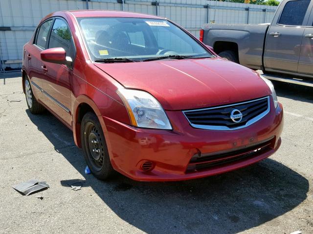 3N1AB6AP5CL640583 - 2012 NISSAN SENTRA 2.0 RED photo 1