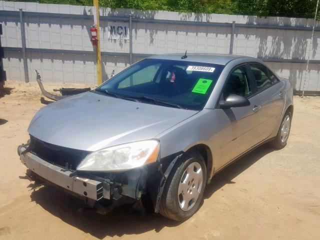 1G2ZF57B584167179 - 2008 PONTIAC G6 VALUE L SILVER photo 2