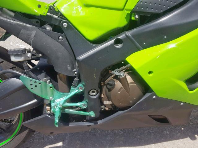 JKBZXJC146A030995 - 2006 KAWASAKI ZX636 C1 GREEN photo 7