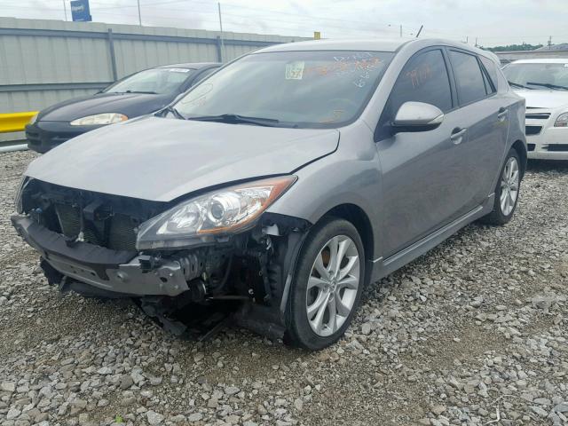 JM1BL1H57A1124039 - 2010 MAZDA 3 S GRAY photo 2