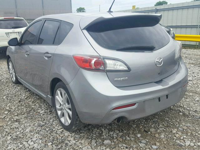 JM1BL1H57A1124039 - 2010 MAZDA 3 S GRAY photo 3