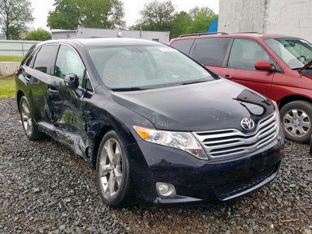 4T3BK3BB6AU043421 - 2010 TOYOTA VENZA BLACK photo 1