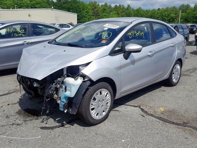 3FADP4AJ7FM152512 - 2015 FORD FIESTA S SILVER photo 2