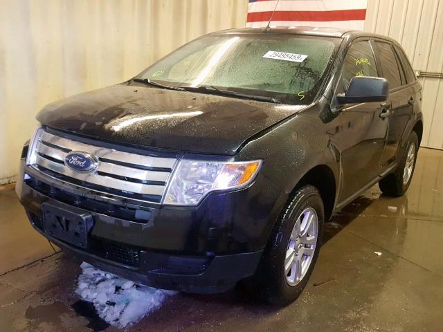 2FMDK46C37BA22485 - 2007 FORD EDGE SE BLACK photo 2