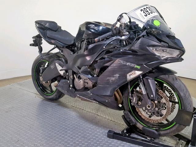 JKBZXJH18KA000143 - 2019 KAWASAKI ZX636 K BLACK photo 2