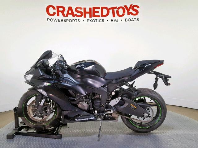 JKBZXJH18KA000143 - 2019 KAWASAKI ZX636 K BLACK photo 5