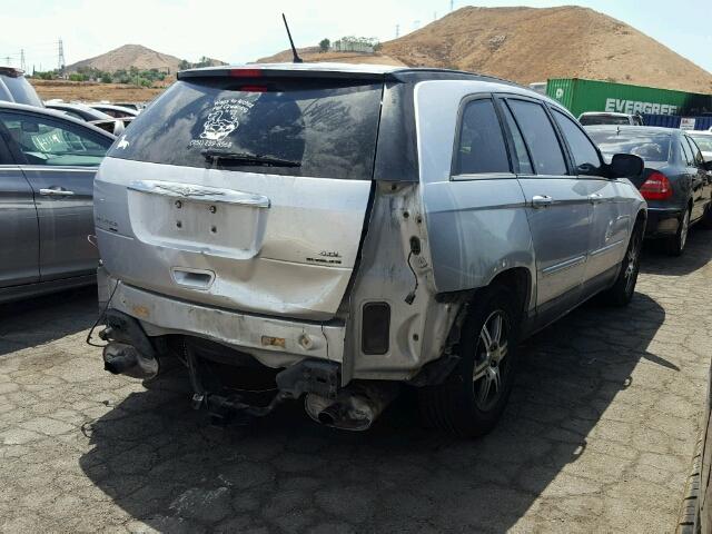 2A8GF68X77R289145 - 2007 CHRYSLER PACIFICA T SILVER photo 4