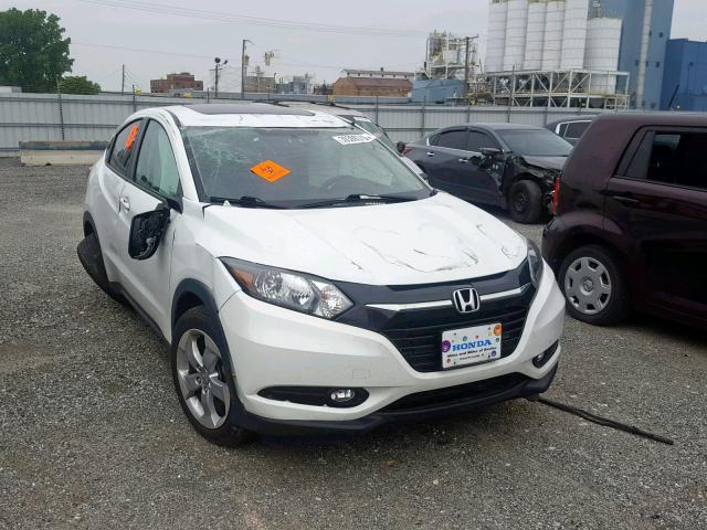 3CZRU6H59GM746348 - 2016 HONDA HR-V EX WHITE photo 1