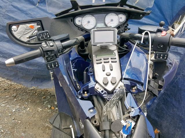 5VPSW36N8C3008623 - 2012 VICTORY MOTORCYCLES VISION TOU BLUE photo 5