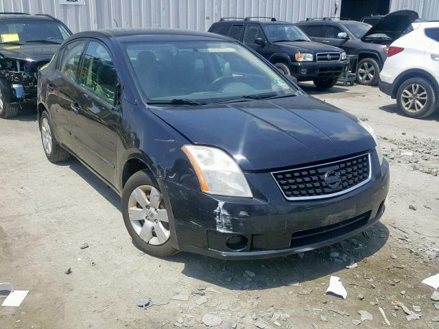 3N1AB61E08L637676 - 2008 NISSAN SENTRA 2.0 BLACK photo 1