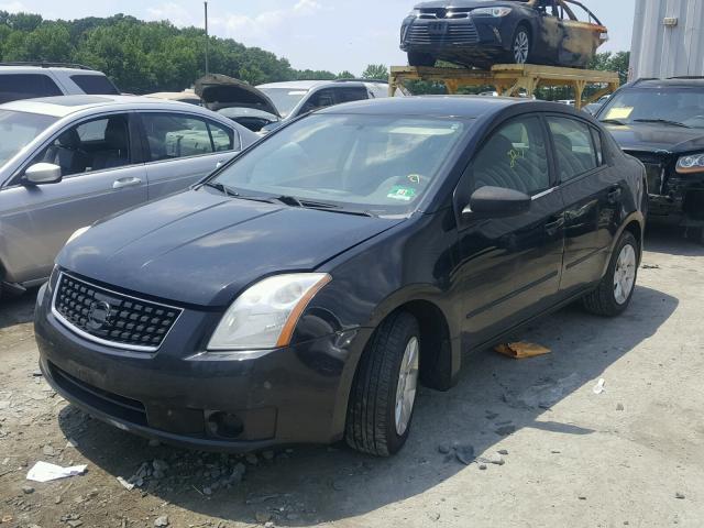 3N1AB61E08L637676 - 2008 NISSAN SENTRA 2.0 BLACK photo 2