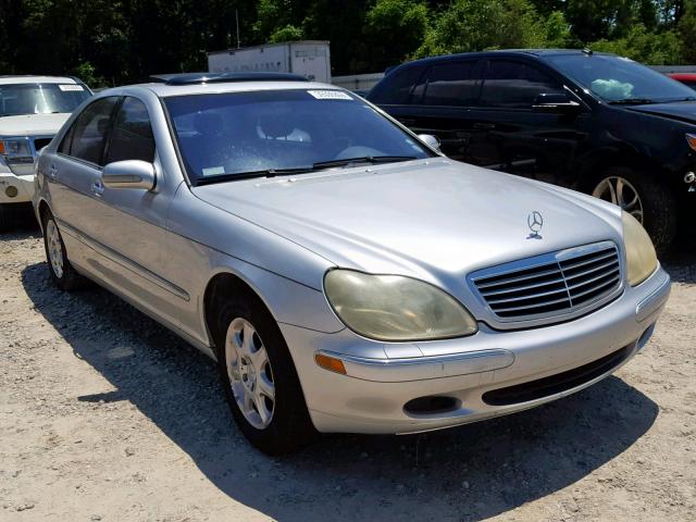 WDBNG70J91A160293 - 2001 MERCEDES-BENZ S 430 SILVER photo 1
