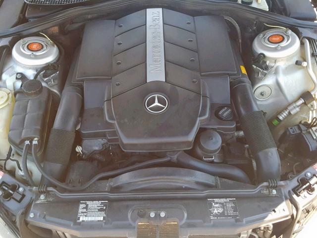 WDBNG70J91A160293 - 2001 MERCEDES-BENZ S 430 SILVER photo 7