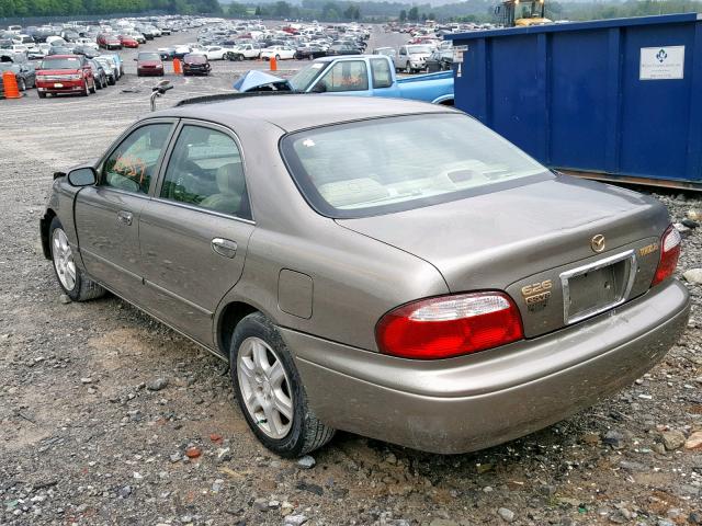 1YVGF22D3Y5172511 - 2000 MAZDA 626 ES BEIGE photo 3