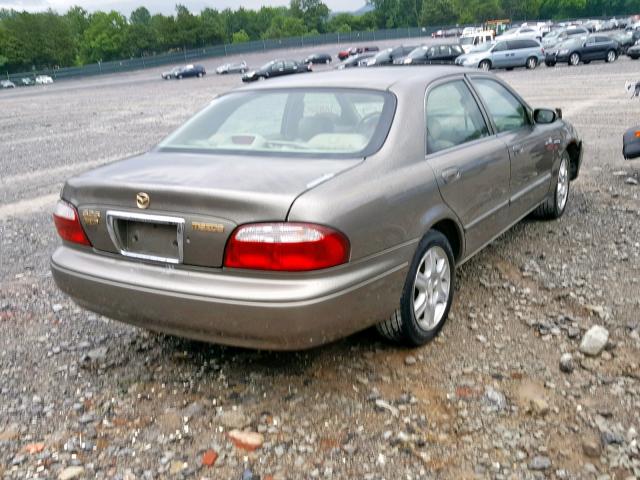 1YVGF22D3Y5172511 - 2000 MAZDA 626 ES BEIGE photo 4