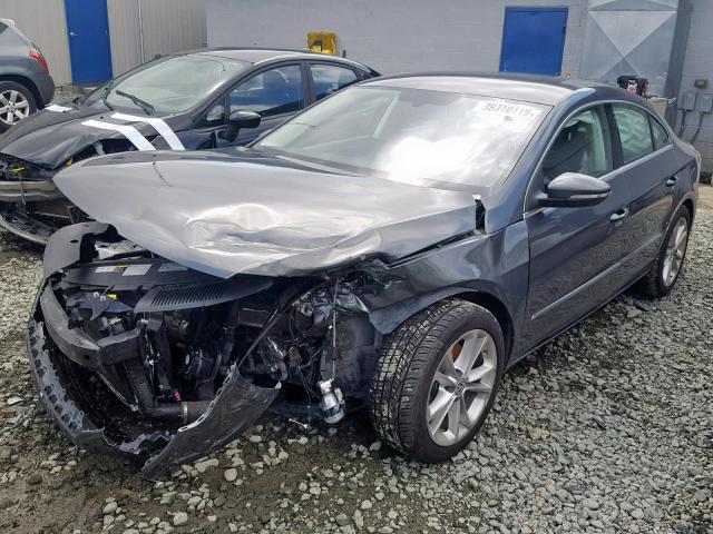 WVWBP7AN0GE511261 - 2016 VOLKSWAGEN CC BASE CHARCOAL photo 2