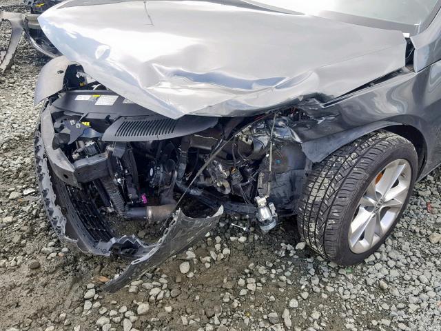 WVWBP7AN0GE511261 - 2016 VOLKSWAGEN CC BASE CHARCOAL photo 9