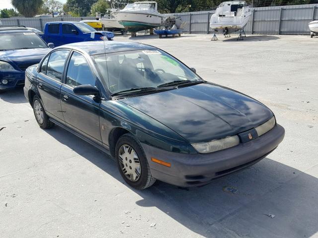 1G8ZH5286VZ392754 - 1997 SATURN SL1 GREEN photo 1