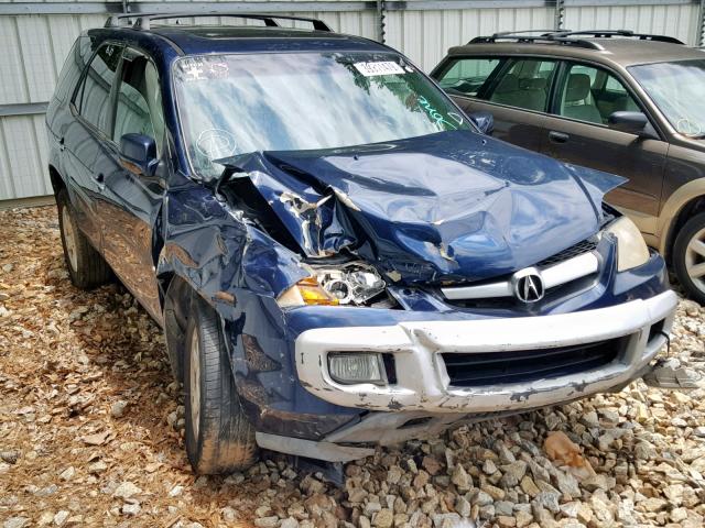 2HNYD18794H524810 - 2004 ACURA MDX TOURIN BLUE photo 1