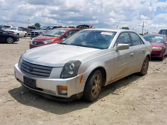 1G6DP577X60116301 - 2006 CADILLAC CTS HI FEA SILVER photo 2