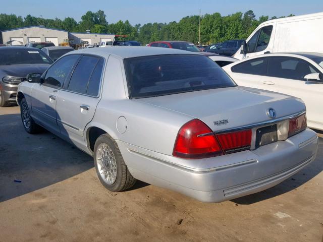 2MEFM74WXWX622040 - 1998 MERCURY GRAND MARQ BLUE photo 3